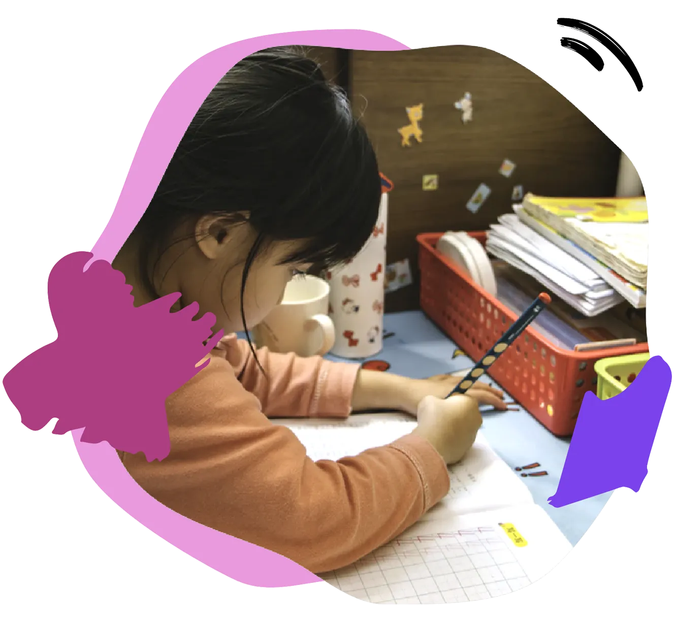 header enfant school